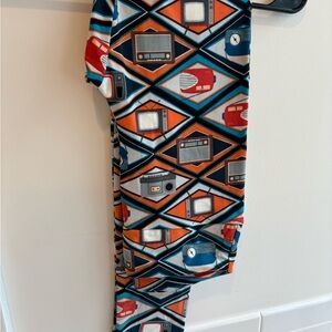 LuLaRoe Multicolor Geometric Leggings